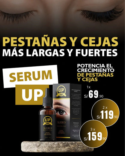 SERUM UP - PESTAÑAS Y CEJAS MÁS LARGAS Y FUERTES