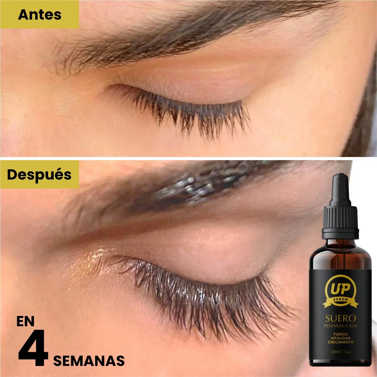 SERUM UP - PESTAÑAS Y CEJAS MÁS LARGAS Y FUERTES