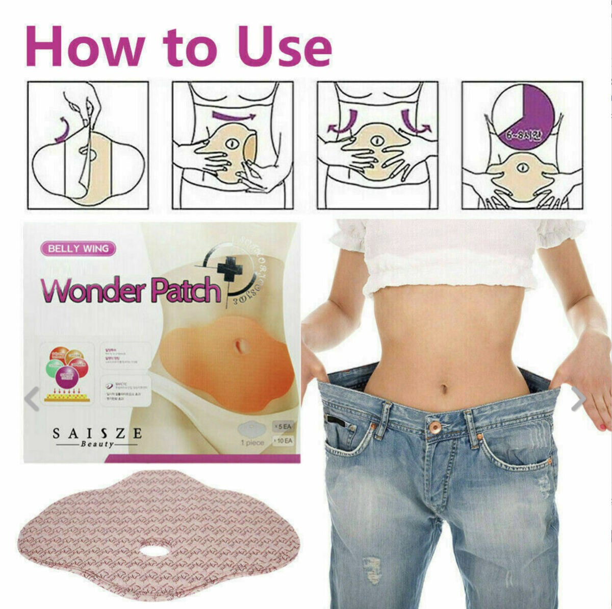PARCHES ADELGAZANTES - WONDER PATCH