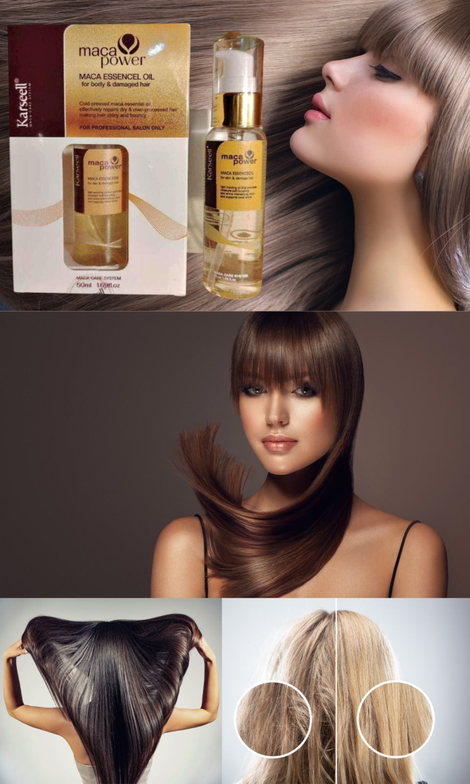 MASCARILLA & ACEITE DE ARGAN KARSEELL - TRATAMIENTO CAPILAR