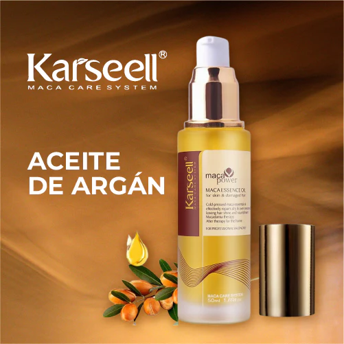 MASCARILLA & ACEITE DE ARGAN KARSEELL - TRATAMIENTO CAPILAR