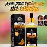 ACEITE PARA EL CRECIMIENTO DE CABELLO - TODO EN 1